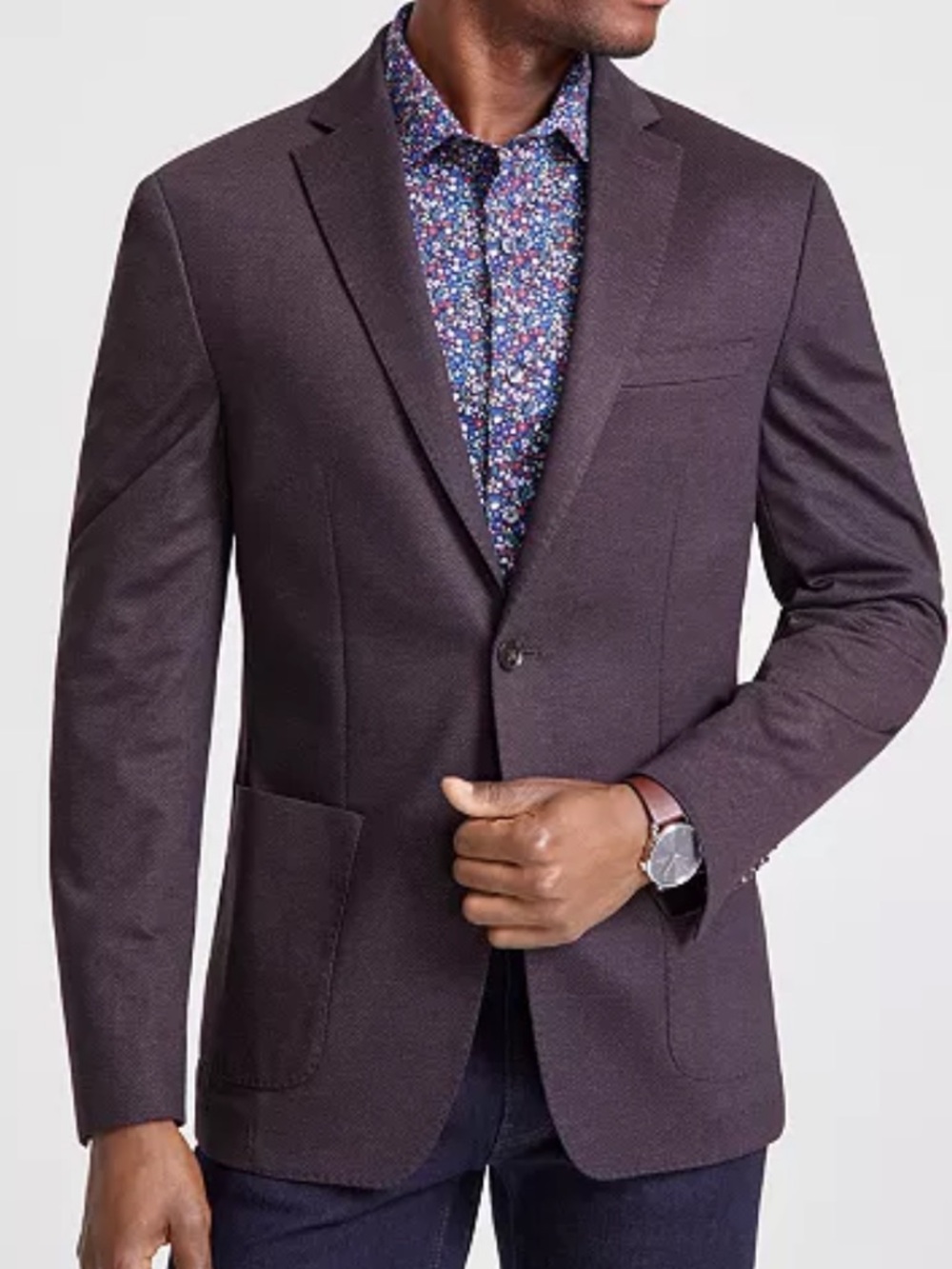 Bar III Men's Slim Tailored Sport Coat in Grey